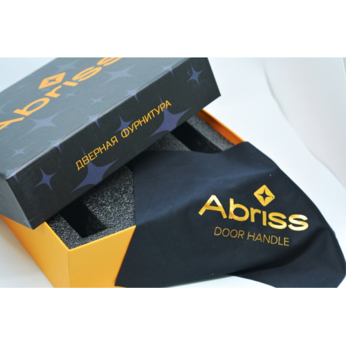 Ручка цинковая на раздельном тонком основании ABRISS R25.156 MCP (Матовый хром)